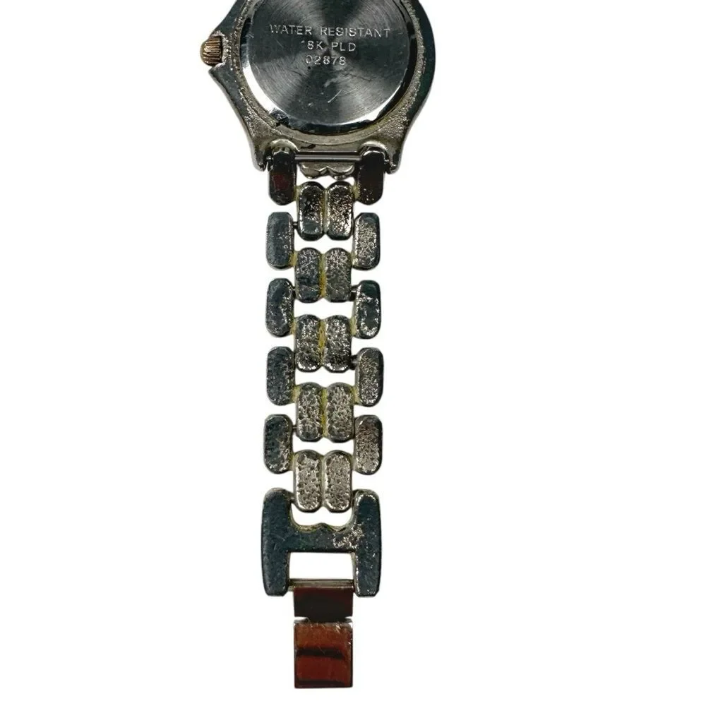 Vintage Andre Cheval Quartz Watch Water Resistant 18K PLD Japan Movement 80s 90s